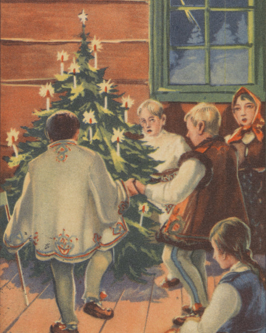 Decorating the Christmas Tree