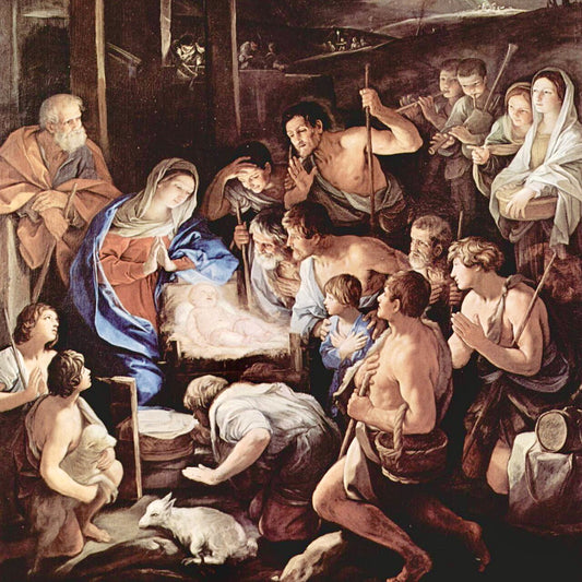 Adoration of the Shepherds by Guido Reni